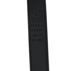 Moon Calfskin Pearl Double G 20mm Belt 100 40 Black Cream - 图片 3