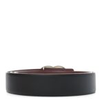 Calfskin CC Reversible 90 36 Belt Black Burgundy - 图片 2