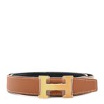 Box Togo 32mm H 95 38 Belt Black Gold
