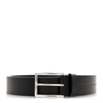 Calfskin Dior Homme 30mm Belt 90 36 Black