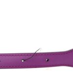 Efesto Leather Womens Horsebit 15/23mm Belt 75 30 Purple - 图片 5