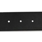 Moon Calfskin Pearl Double G 40mm 75 30 Belt Black Cream - 图片 3