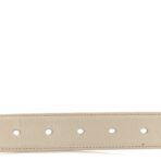Smooth Calfskin Monogram Square Buckle Belt 80 32 Crema Soft - 图片 3
