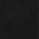 Calfskin Double G 40mm Belt 75 30 Black - 图片 3