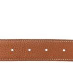 Togo Box 32mm Maillon H Belt 90 Gold Black - 图片 3