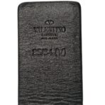 Glossy Calfskin VLogo Reversible 30mm Belt 85 34 Saddle Brown Black - 图片 3