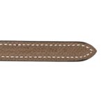 Swift Epsom 13mm Belt Strap 80 32 Black Etoupe - 图片 5