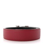 Box Togo 32mm H Belt 85 Black Rouge Grenat - 图片 2