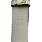 Calfskin Trapuntata Zumi 30mm Belt White 65 26 - 图片 5