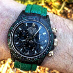 NTPT Carbon Rolex DiW Daytona EMERALD (Retail: €57 990)