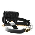 Supple Calfskin Cannage Caro Airpod Pro Case Belt 70 Black - 图片 2