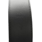 Monogram Calfskin 20mm LV Circle Reversible Belt 90 36 Black - 图片 6