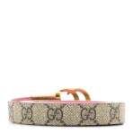 GG Supreme Monogram Plutone Calfskin Double G Reversible 20mm 110 44 Belt - 图片 2