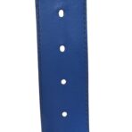 Taurillon Calfskin 40mm LV Initiales Reversible Belt 95 38 Navy - 图片 5