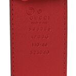 Moon Calfskin Interlocking G 37mm Belt 110 44 Vibrant Red - 图片 5