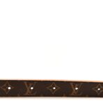 Calfskin Monogram 20mm LV Iconic Reversible Belt 85 34 Arizona Beige - 图片 3