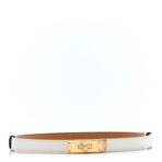 Epsom Kelly Belt White