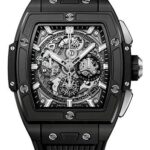Hublot Spirit of Big Bang Black Magic Watch - 42 mm - Sapphire Dial - Black Rubber Strap-642.CI.0170.RX