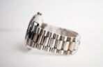 Rolex Day-Date 41mm White Gold Silver Diamond Dial & Fluted Bezel Oyster Bracelet 218239 - 图片 5