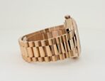 Rolex Day-Date 40 Rose Gold Chocolate Roman Dial & Fluted Bezel President Bracelet 228235 - - 图片 5