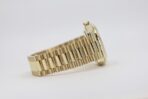 Rolex Day-Date 40 Yellow Gold Black Diagonal Motif Index Dial & Fluted Bezel President Bracelet 228238 - - 图片 4