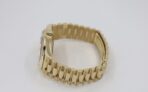 Rolex Day-Date 40 Yellow Gold Black Diagonal Motif Index Dial & Fluted Bezel President Bracelet 228238 - - 图片 7