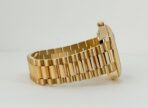 Rolex Day-Date 41 Yellow Gold Champagne Diamond Dial & Fluted Bezel President Bracelet - 218238 - 图片 5