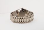 Rolex White Gold Day-Date 40 Watch - Fluted Bezel - Olive Green Bevelled Roman Dial - President Bracelet - 228239 ogrp - 图片 7